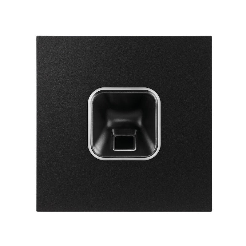 EKEY 204714 ekey sLine fingerprint set SC Gira 106 matte black ekey sLine Fingerprintset Schwarz Gira 106 SC matt