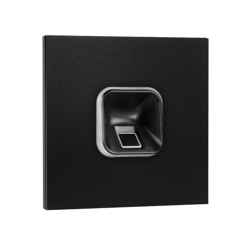 EKEY 204714 ekey sLine fingerprint set SC Gira 106 matte black ekey sLine Fingerprintset Schwarz Gira 106 SC matt