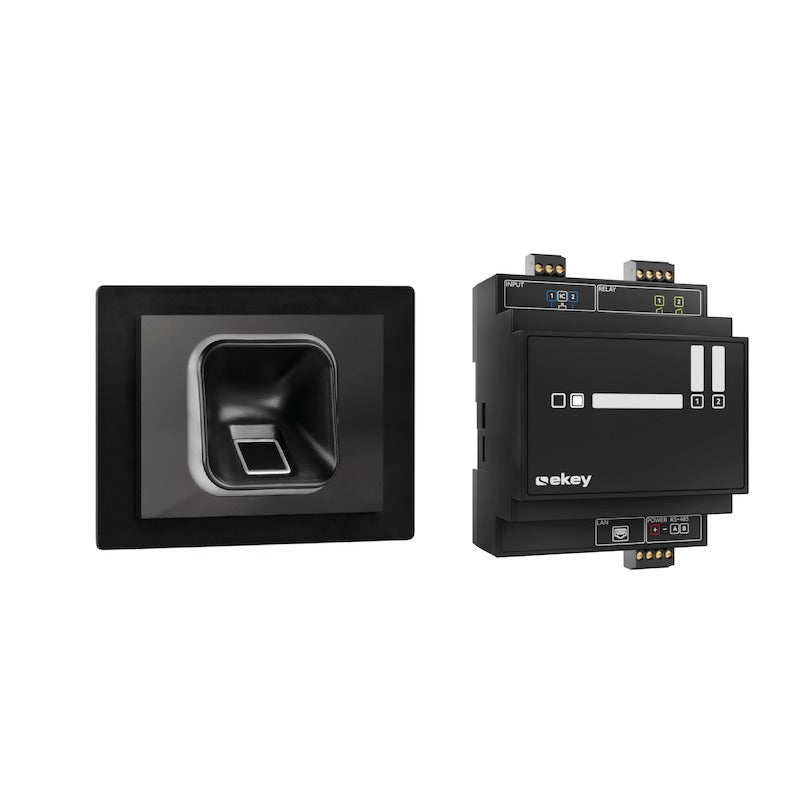 EKEY 204715 ekey sLine fingerprint set SC Busch-Jaeger Welcome ekey sLine Fingerprintset Schwarz Busch-J. Welcome