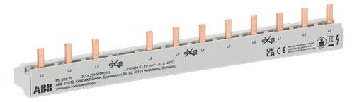 ABB PS3/12FI Phasenschiene 3Ph.,12Pins,10mm²