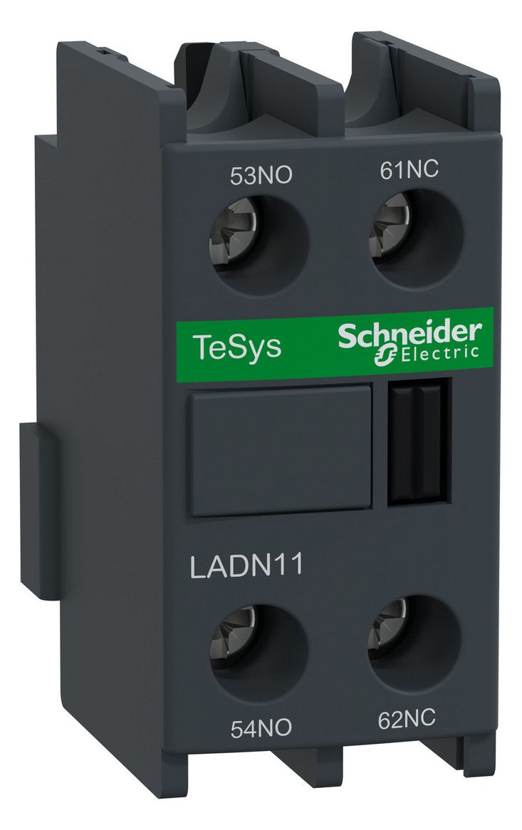 Schneider LADN11 Hilfsschalterblock 1S1Ö unverzögert frontseitig Schraubanschluß