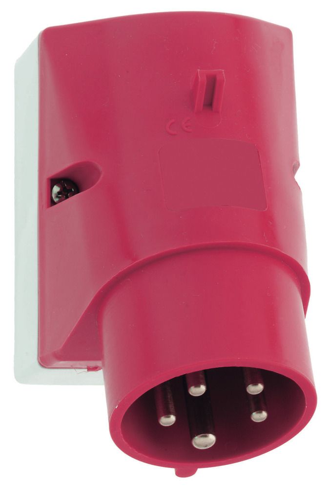 Bals 2415 Wandgerätestecker 16A 5p 400V rot