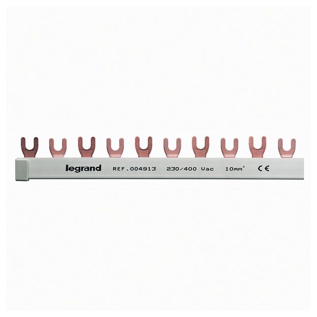 Legrand 004913 Gabelkammschiene 2-polig 12TE 10qmm