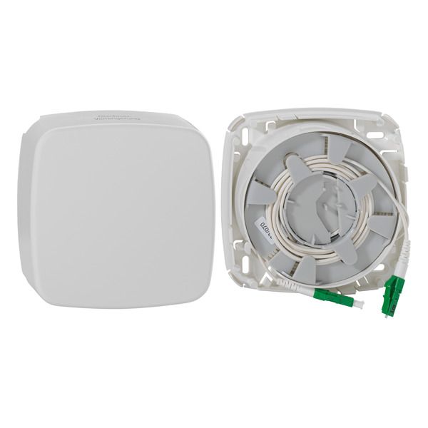 Rutenbeck FTTH-Verlängerungsset LC OS2 Reinweiß (ähnlich RAL 9010)