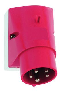 Bals 2415 Wandgerätestecker 16A 5p 400V rot