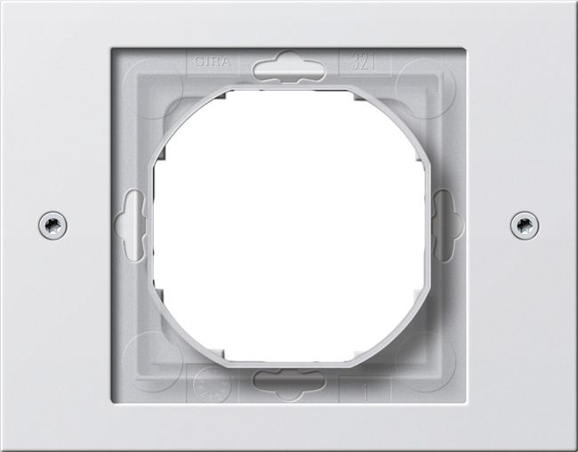 GIRA 021166 Abdeckrahmen 1fach TX_44 WG UP Reinweiß
