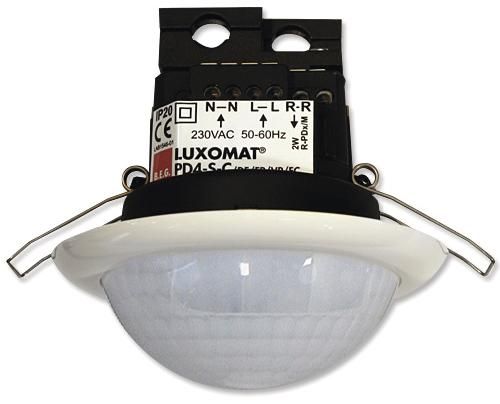 BEG 92444 PD4-S-K-DE weiß LUXOMAT Slave-Gerät