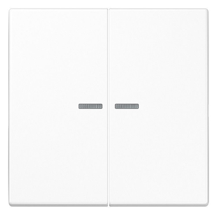 Jung LS995KO5WW Wippe Serienschalter m.Lichtleiter alpinweiß