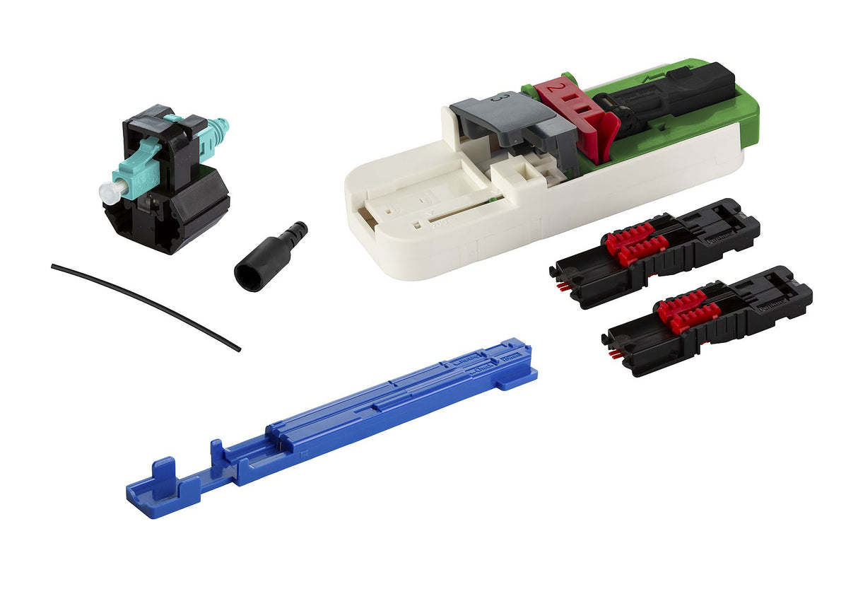 Metz 1509MAJO002C-E OpDAT FASTTM Hybrid Steckerbausatz LC PC OM3/OM4