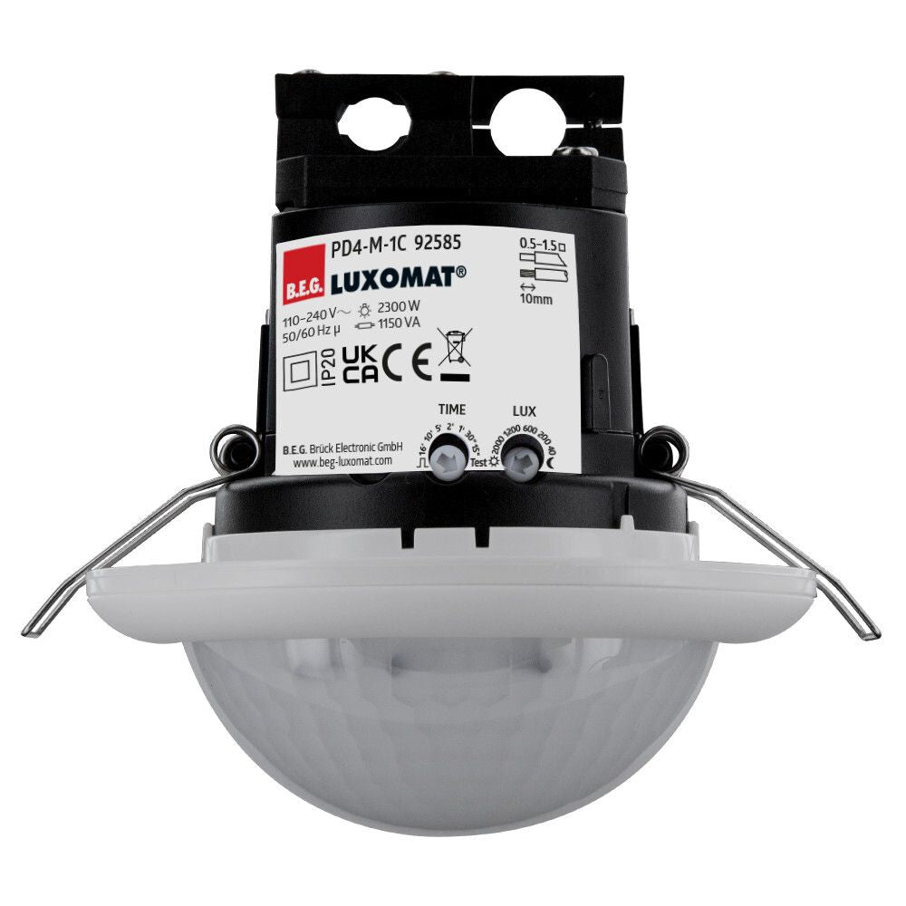 BEG 92585 PD4-M-1C-DE weiß LUXOMAT Präsenzmelder