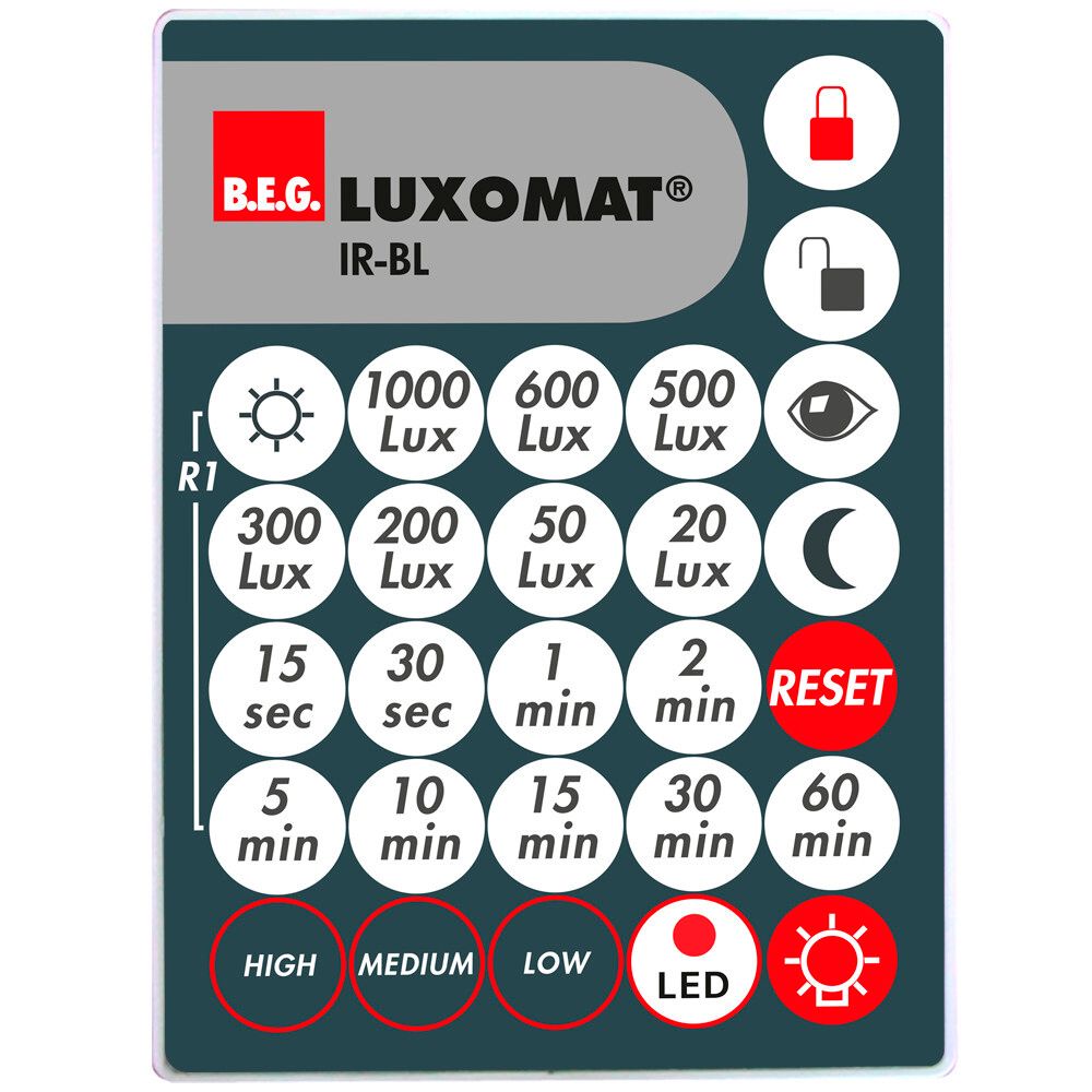 BEG 93055 IR-BL Fernbedienung Fernbedienung