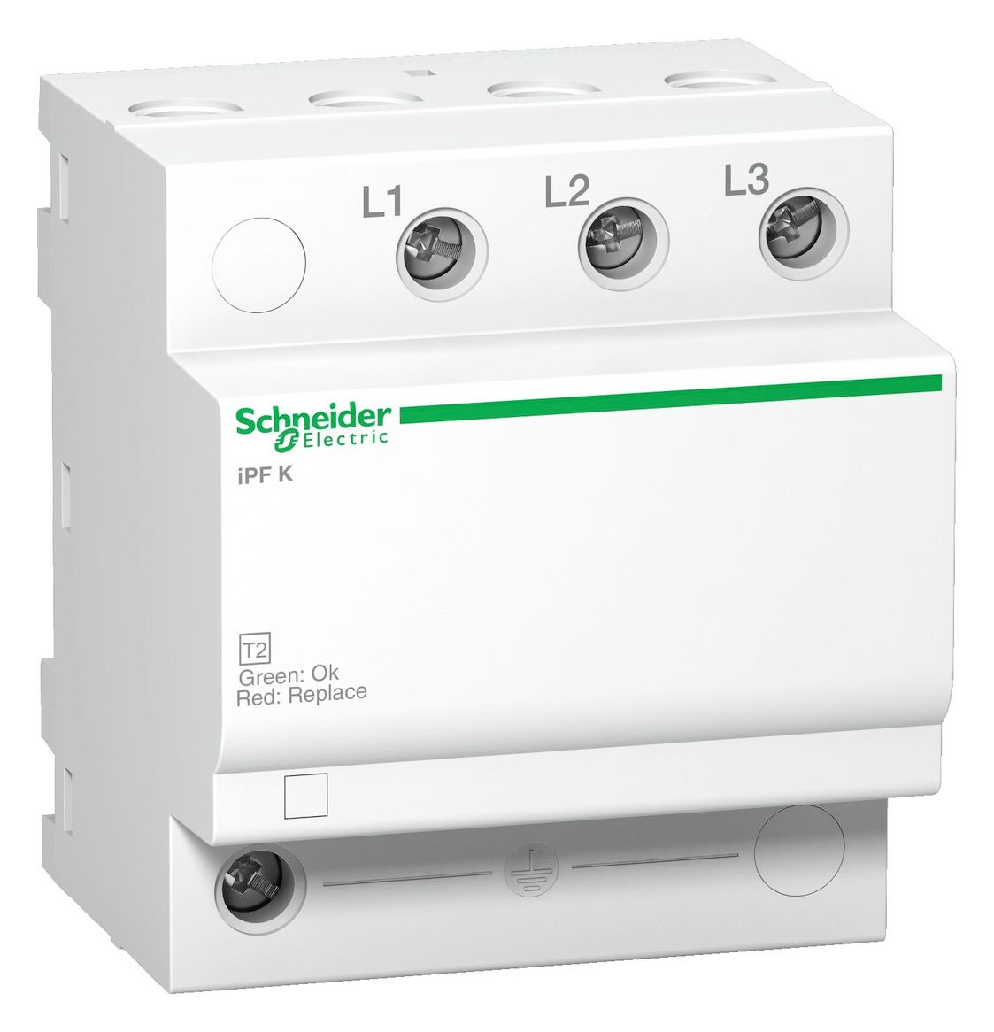 Schneider A9L15582 Überspannungsableiter iPF K 40, Typ 2, 3P, Imax 40kA, In 15kA
