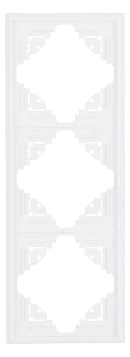 Kopp 309313069 MALTA Abdeckrahmen 3f arktisweiß