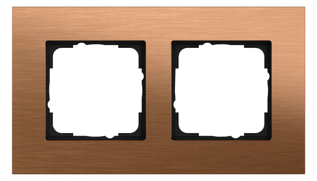 GIRA 021238 Abdeckrahmen 2fach Esprit Bronze