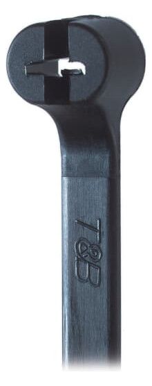 ABB TY242MX Kabelbinder m.Stahlnase 208x3,6mm schwarz UV PA 7TAG009130R0004