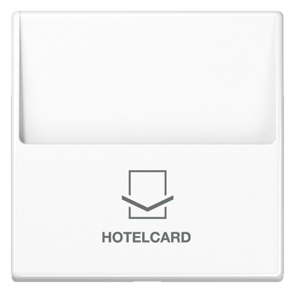 Jung A590CARDWW Hotelcard-Schalter o.Tastereinsatz Serie A/AS alpinweiß