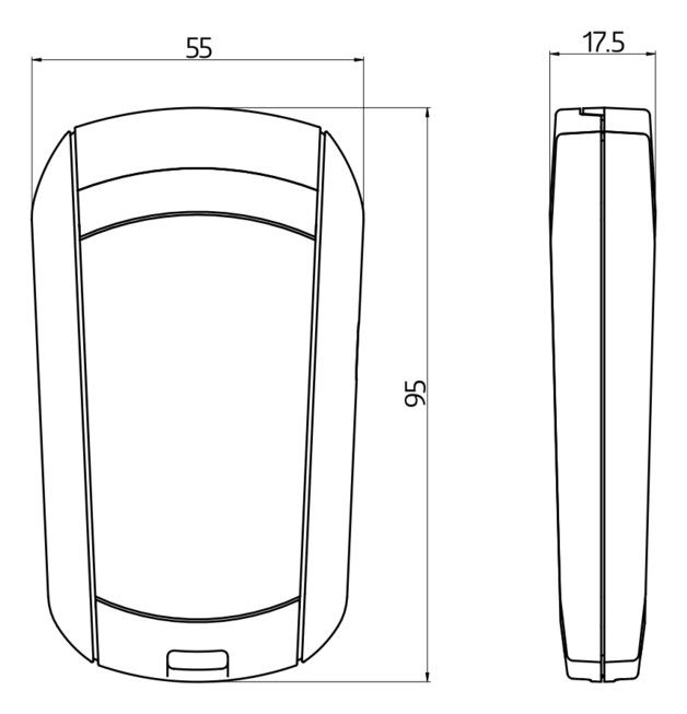 BEG 93067 BLE-IR-Adapter schwarz Bluetooth Infrarot Adapter