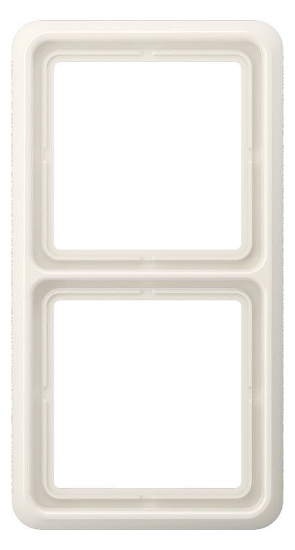 Jung CD582WUW Rahmen 2fach bruchsicher weiß