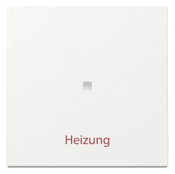 GIRA 367803 Wippe KF+Heizung Ein/Aus System 55 Reinweiß glänzend