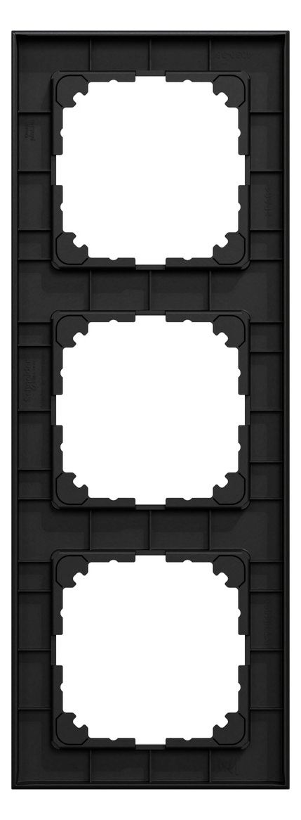 Mert MEG 4030-3603 M-Pure-Rahmen 3fach schwarz matt