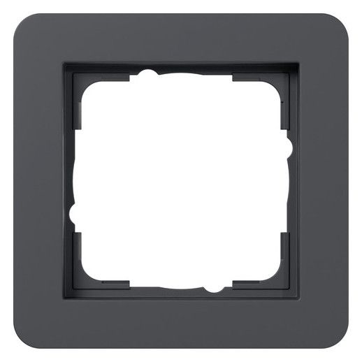 GIRA 0211152 Abdeckrahmen 1f Gira E1 Anthrazit