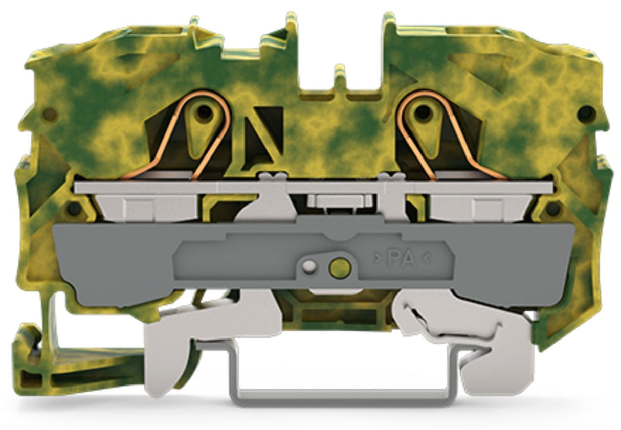 WAGO 2010-1207 2-Leiter-Schutzleiterk- grün-gelb