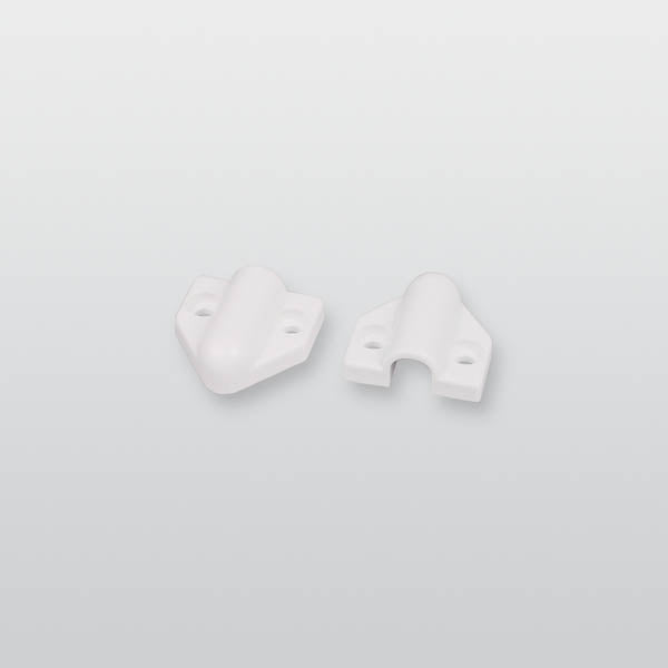 Befestigungskappen weiss