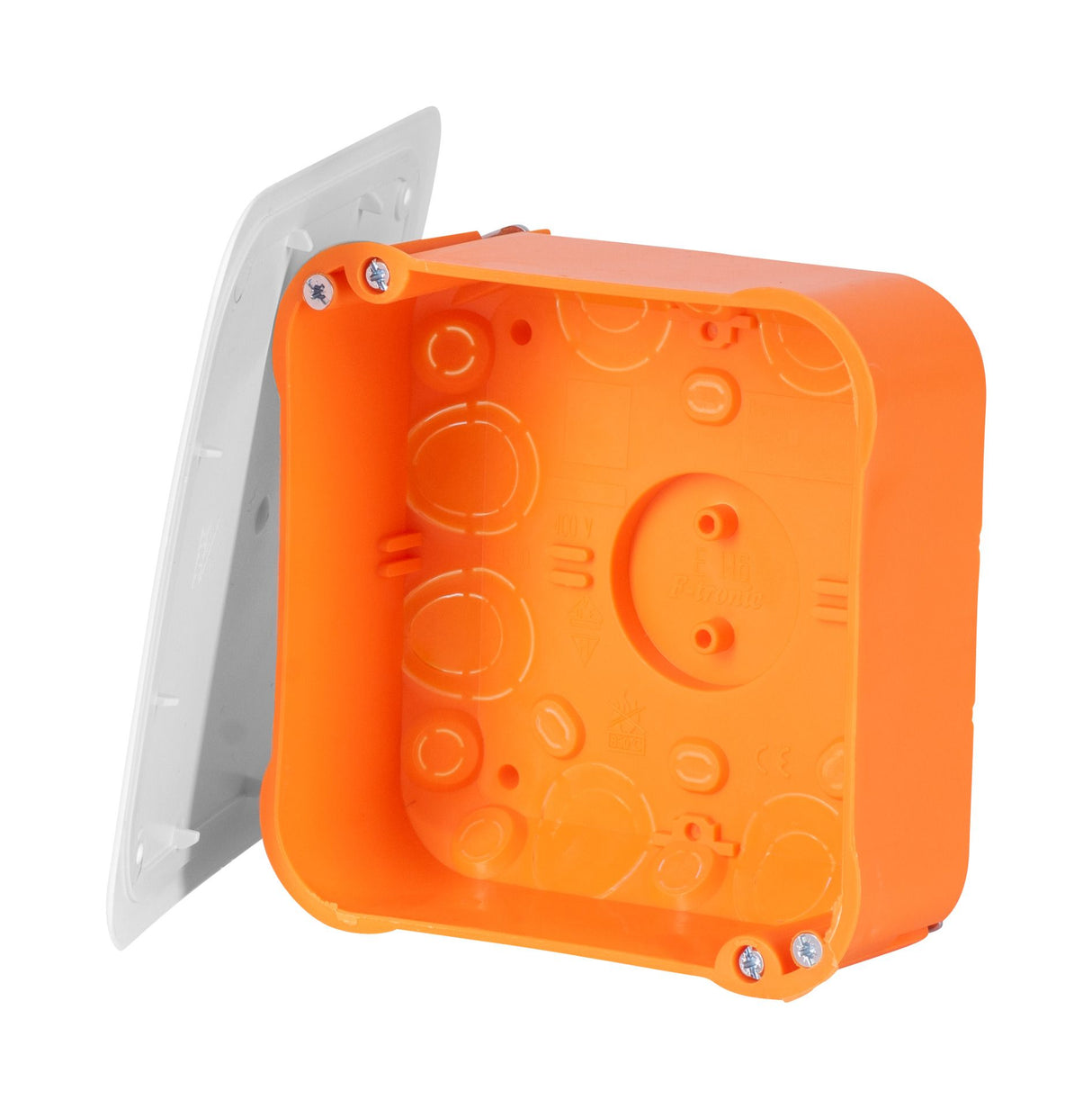 f-tronic E116 HW Abzweigkasten 104x104mm orange