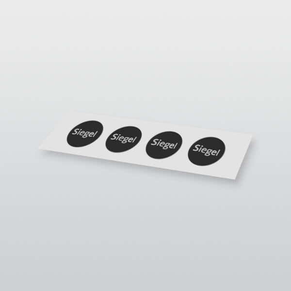 Siegelaufkleber