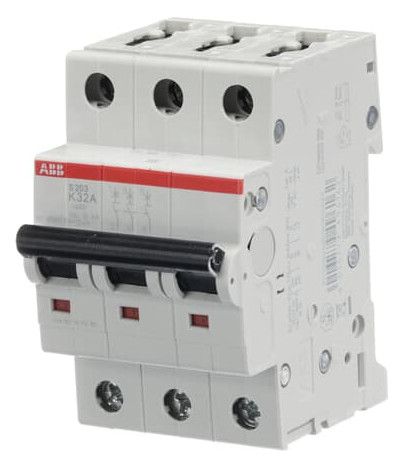 ABB S203-K32 Sicherungsautomat K-Char., 6 kA, 32A, 3P