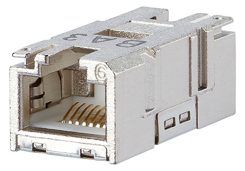 Metz 1401200810MI RJ45 Kupplungseinsatz Cat.6 Class E E-DAT Industry