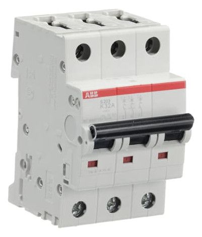ABB S203-K32 Sicherungsautomat K-Char., 6 kA, 32A, 3P