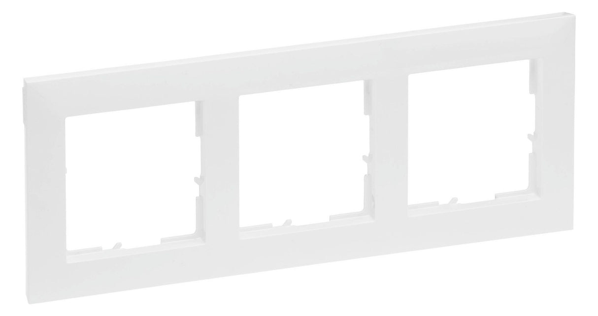 Legrand 765173 SEANO 3-fach Rahmen in der Farbausführung Ultraweiß