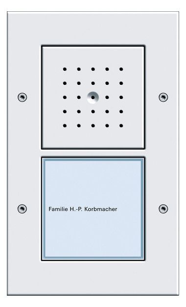 GIRA 126666 Türstation AP 1fach TX_44 Reinweiß