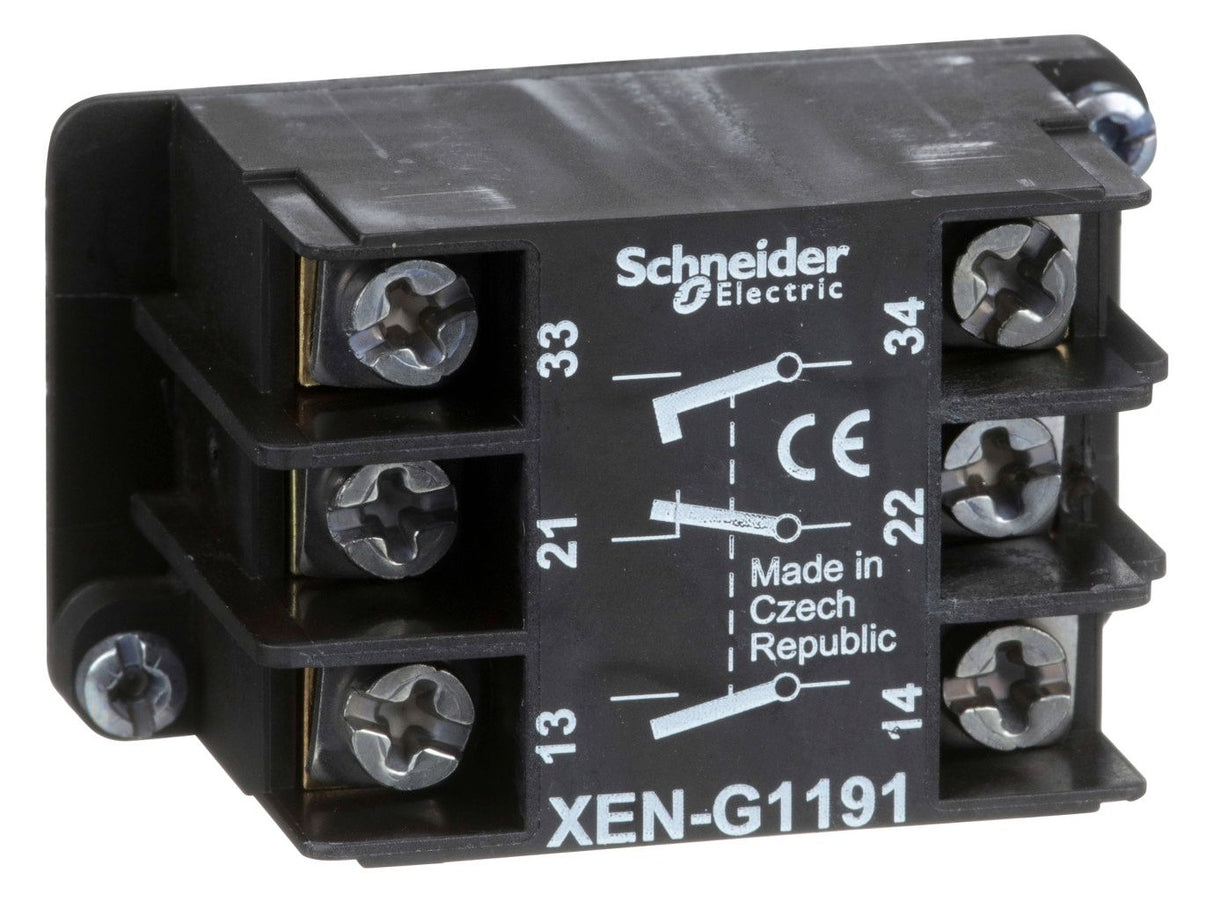 Schneider XENG1191 Hilfsschalter 1Ö2S o.Sprungfunktion Fronteinbau