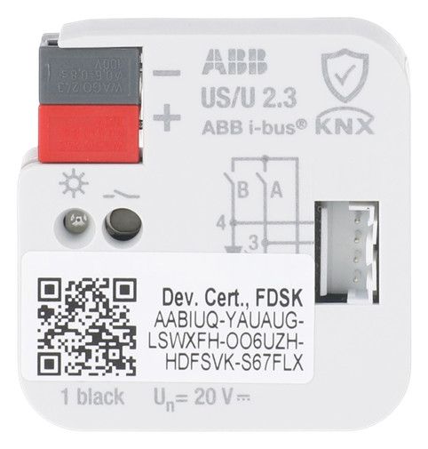 ABB US/U2.3 Universal-Schnittstelle 2fach UP 2CDG110308R0011