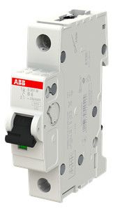 ABB S201M-B6 Sicherungsautomat B-Char., 10 kA, 6A, 1P