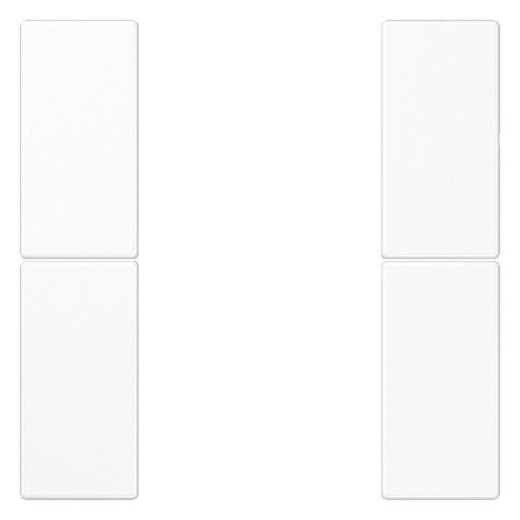 Jung LS502TSAWW Tastensatz 2fach kpl alpinweiß