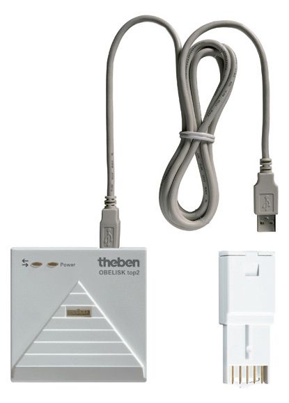 Theben PC-Set OBELISK top2 PC prgm. ierset top2/3 f.Zeitschaltu. Wind 907040