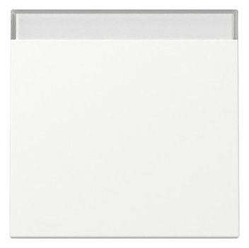 GIRA 329927 Wippe Beschriftungsfeld System 55 Reinweiß seidenmatt