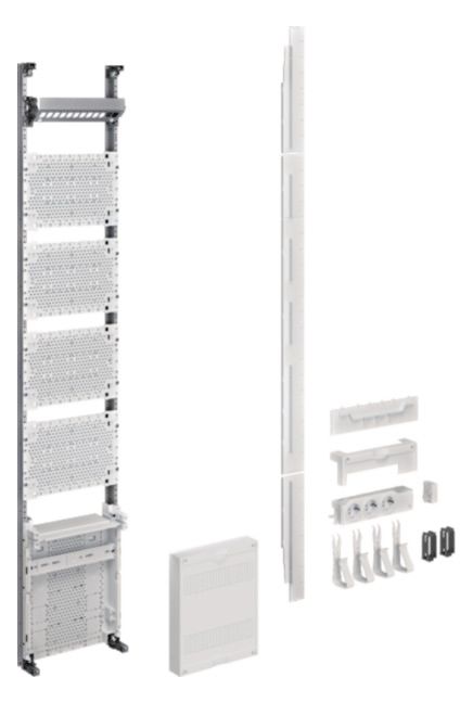 Hager ZU59NW7APZ2 Multimediafeld RAL 9010 (Reinweiß)