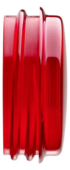 Jung 37.05 Schraubhaube flach rot f.Lichtsignal LM max.35mm Länge