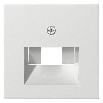 GIRA 027003 Abdeckung UAE/IAE+Netzwerk System 55 Reinweiß glänzend