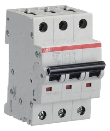 ABB S203M-C25 Sicherungsautomat C-Char., 10 kA, 25A, 3P