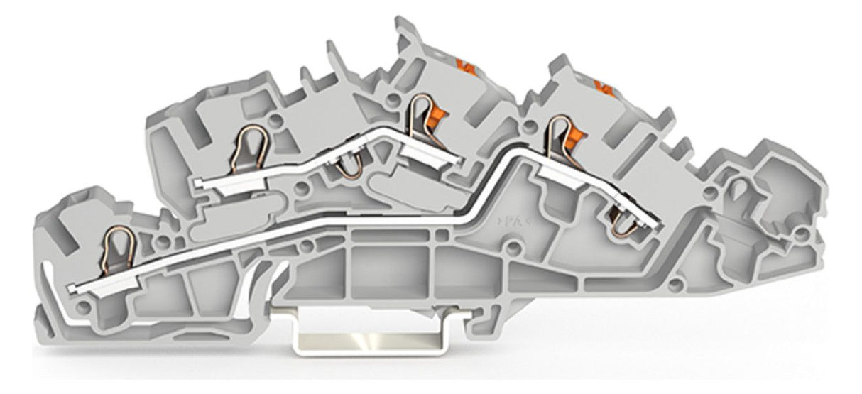 WAGO 2205-7542 Installationsetagen- Grau