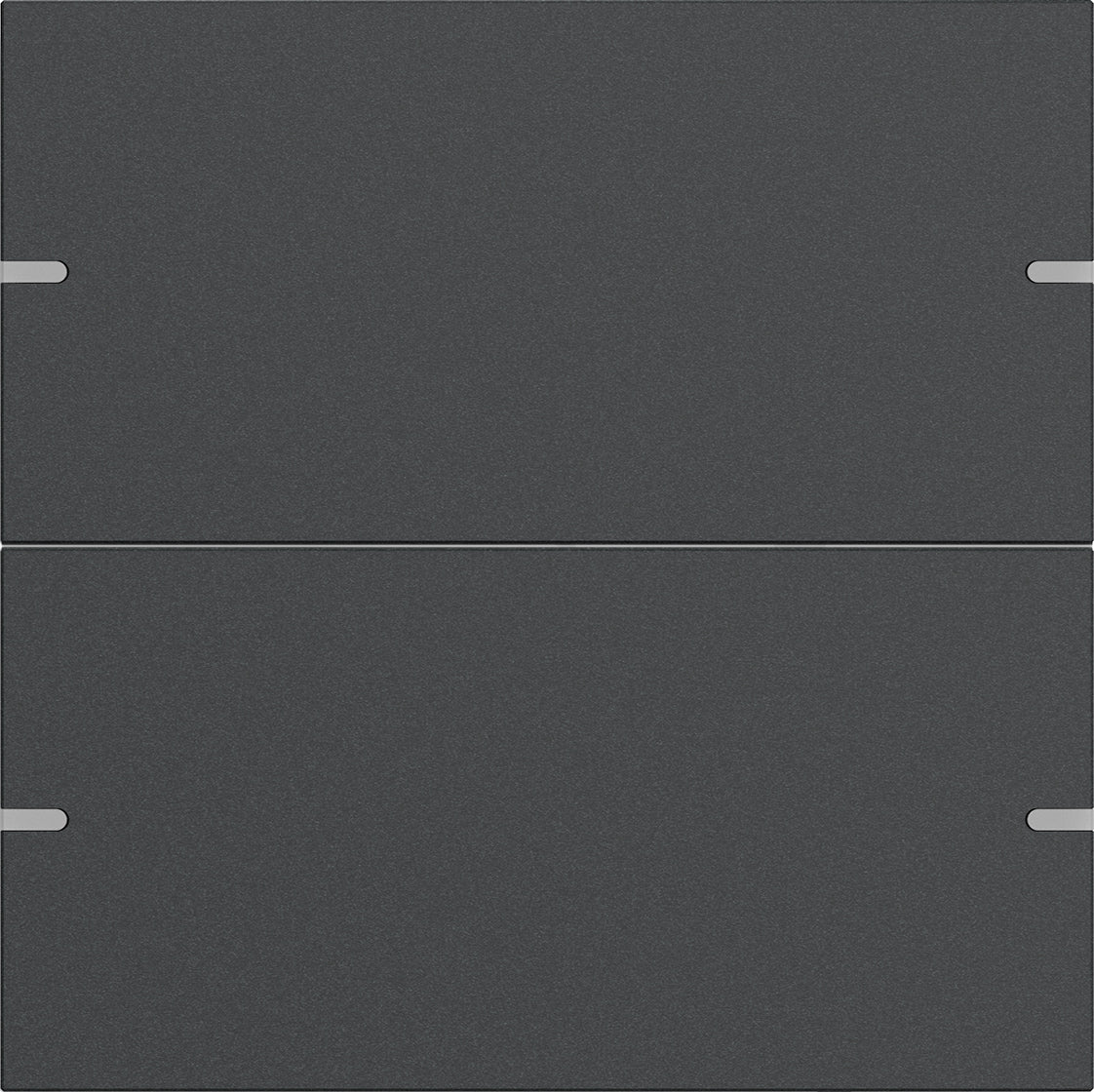 GIRA Wippenset 2fach für Tastsensor 4 Aluminium Anthrazit (lackiert)