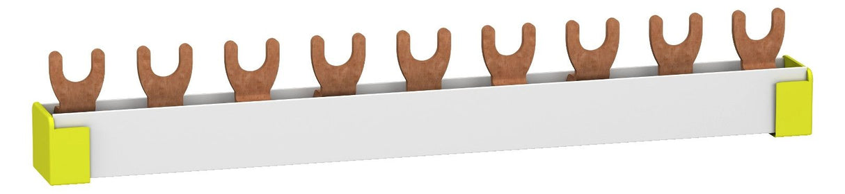 Schneider R9XFH309 Phasenschiene Gabel, 3P, 9 TE, 63A, ablängbar