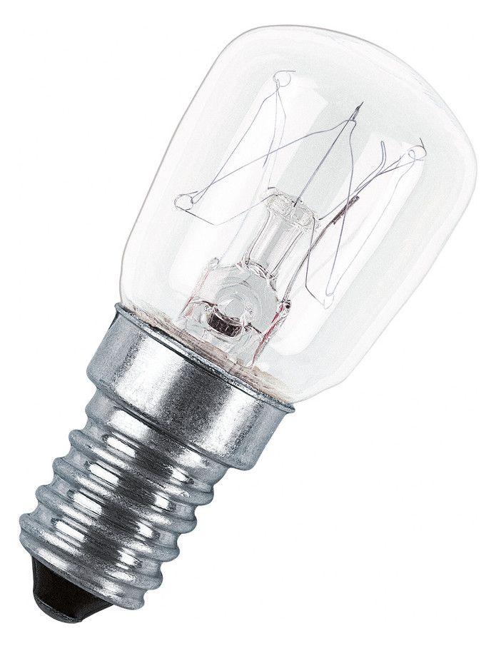 Osram SPC.T26/57 FR 25W E14 imatt FS1 Birnenformlampe T-Kolben