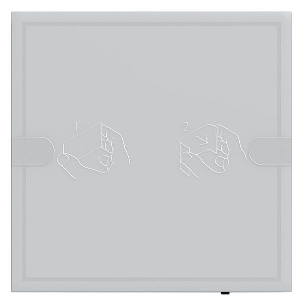 GIRA 5001028 Tastsensor4 Komfort 1fach OneKNX TS4 Anthrazit