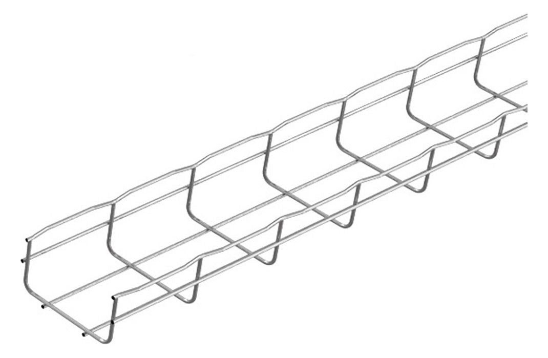 Cablofil CM000078 CF 54/100 V2A Schwerlastgitterrinne Edelstahl (1.4301)